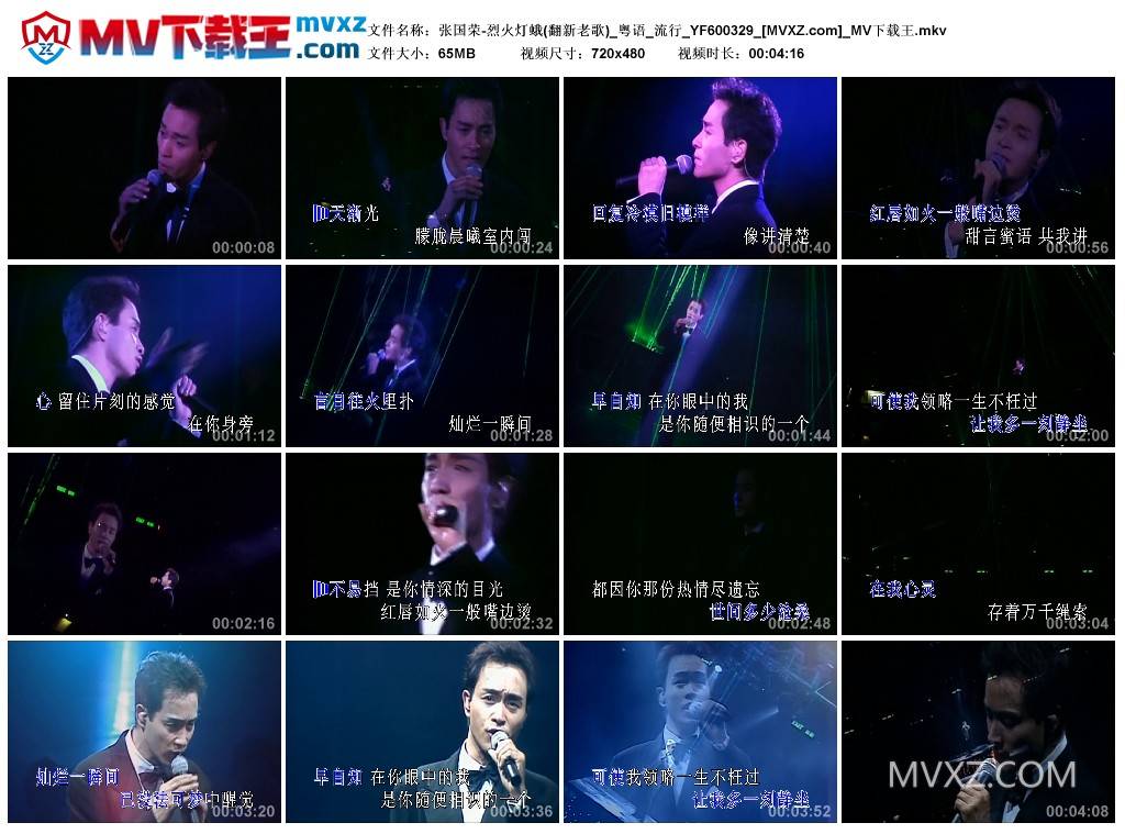 张国荣-烈火灯蛾(翻新老歌)_粤语_流行_YF600329